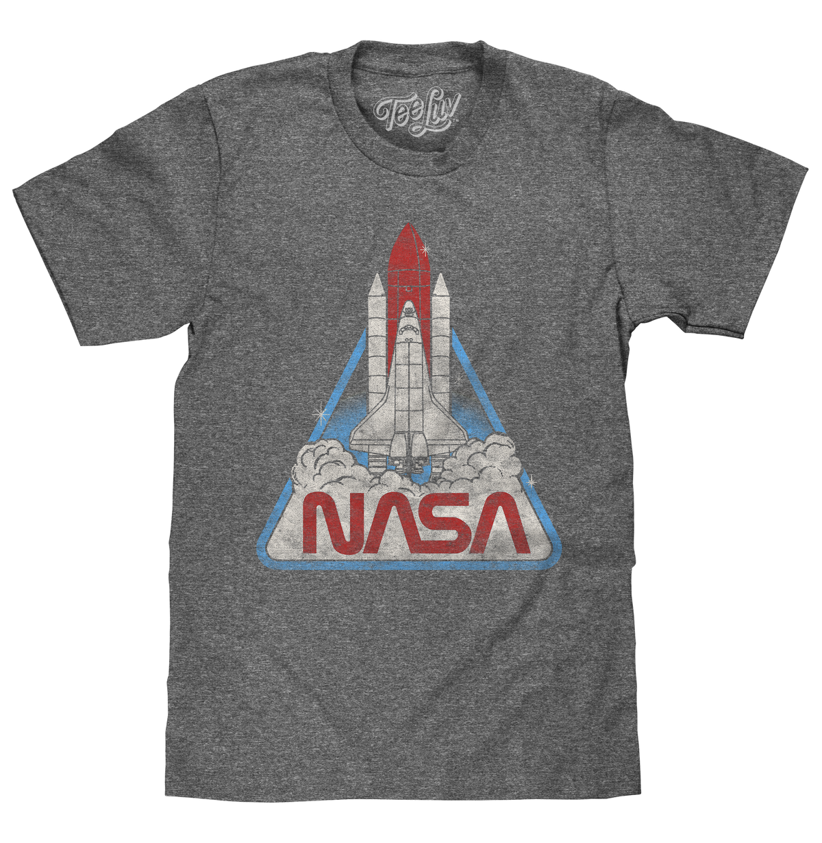 NASA Space Shuttle T-Shirt - Gray