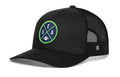 Seattle Football Trucker Hat  |  Navy Blue SEA X Snapback