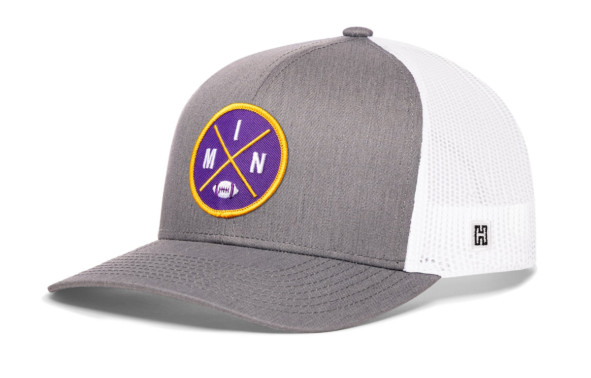 Minnesota Football Trucker Hat  |  MIN X Snapback