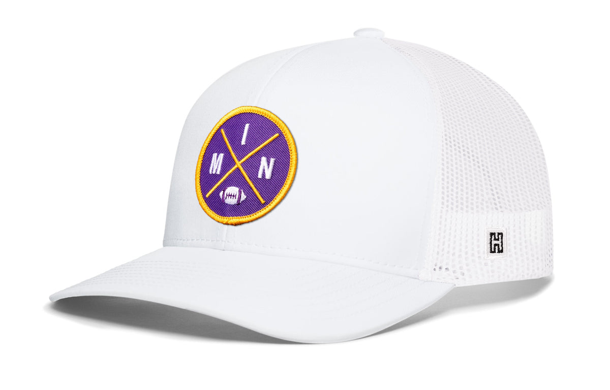 Minnesota Football Trucker Hat  |  MIN X Snapback