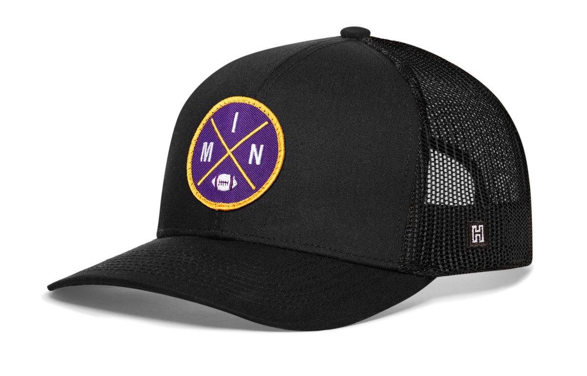 Minnesota Football Trucker Hat  |  MIN X Snapback